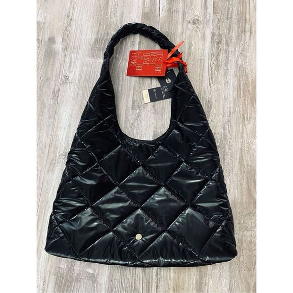 House of Harlow 1960 Quilted Puffer Tote Bag Purse Set - Picture 5 of 7